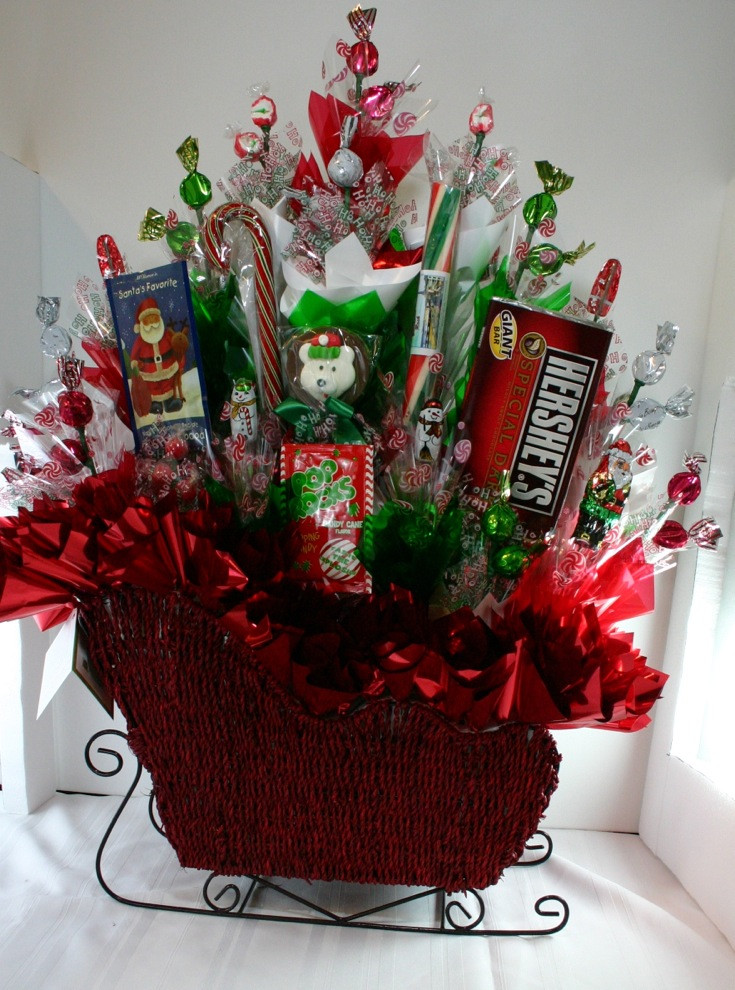 Christmas Candy Baskets
 Old Fashion Christmas Can s