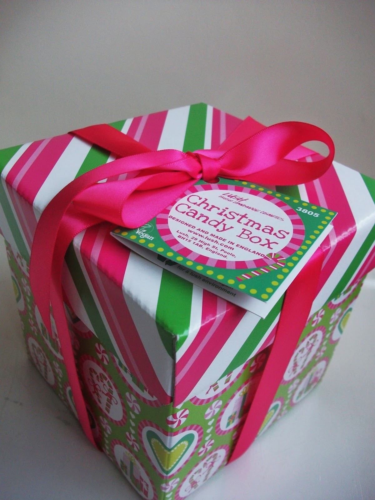 Christmas Candy Boxes
 Glitter And Sparkle The Lush Christmas Candy Box