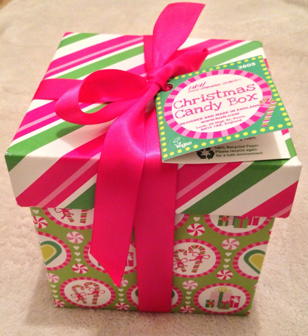 Christmas Candy Boxes
 Lush Christmas Candy Box