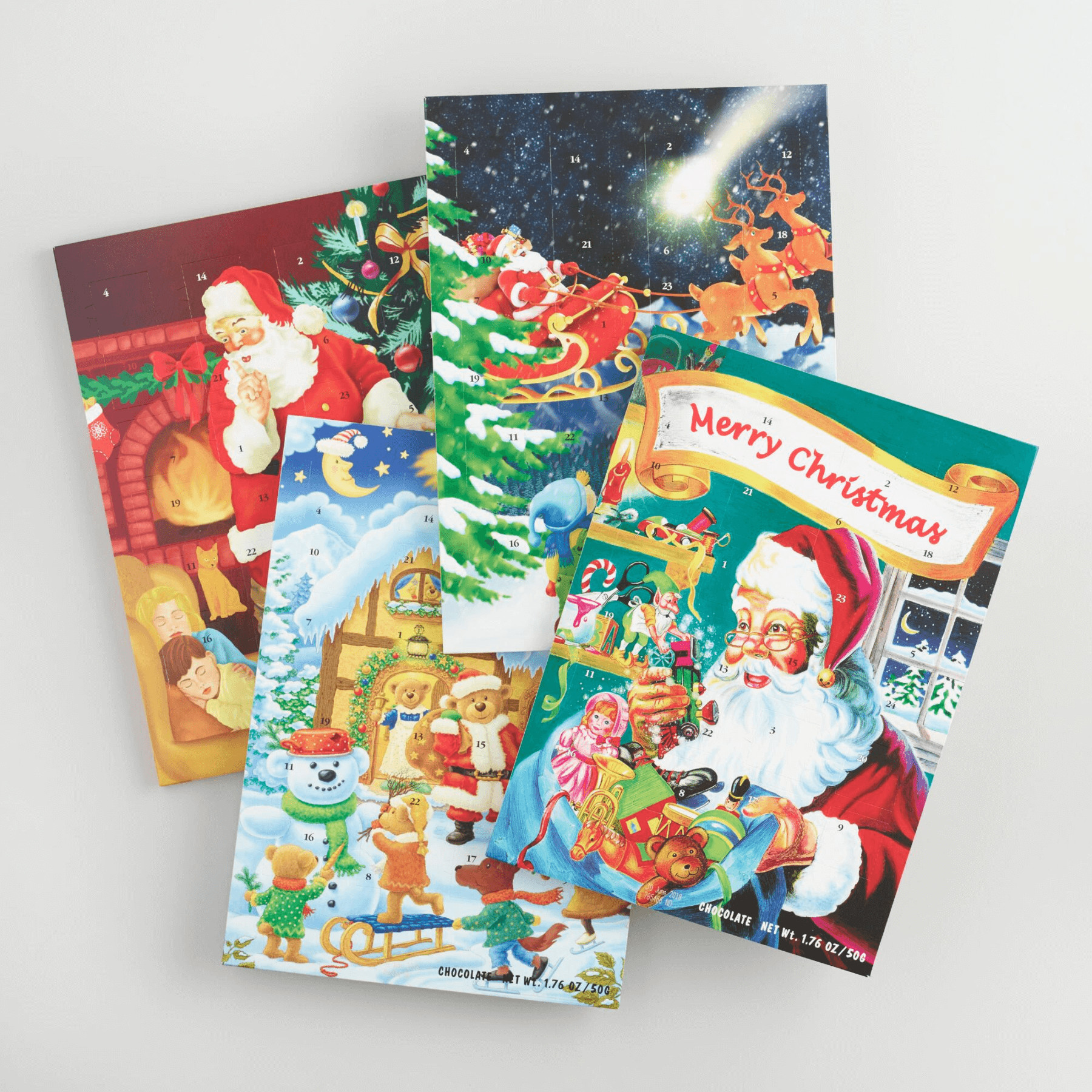 Christmas Candy Calendars
 Chocolate & Candy Advent Calendars For a Sweet Christmas