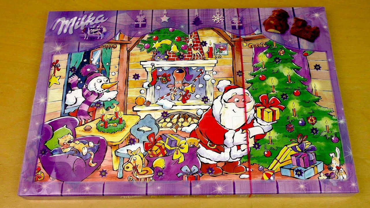 Christmas Candy Calendars
 Milka Chocolate Advent Calendar