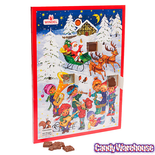Christmas Candy Calendars
 Musical Christmas Chocolate Advent Calendar
