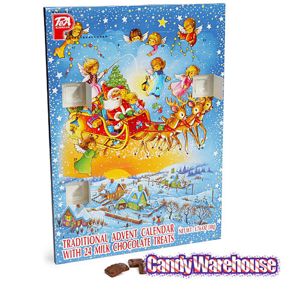Christmas Candy Calendars
 PeA Schokolade Traditional Christmas Chocolate Advent