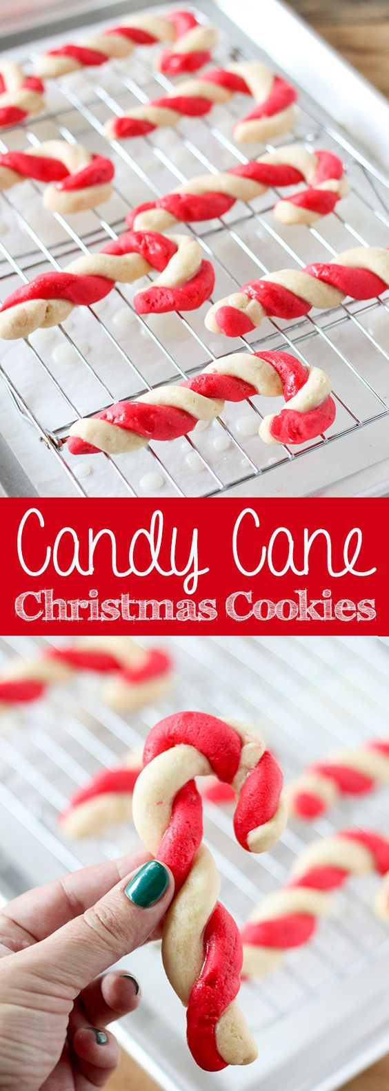 Christmas Candy Cane Cookies
 Pinterest • The world’s catalog of ideas