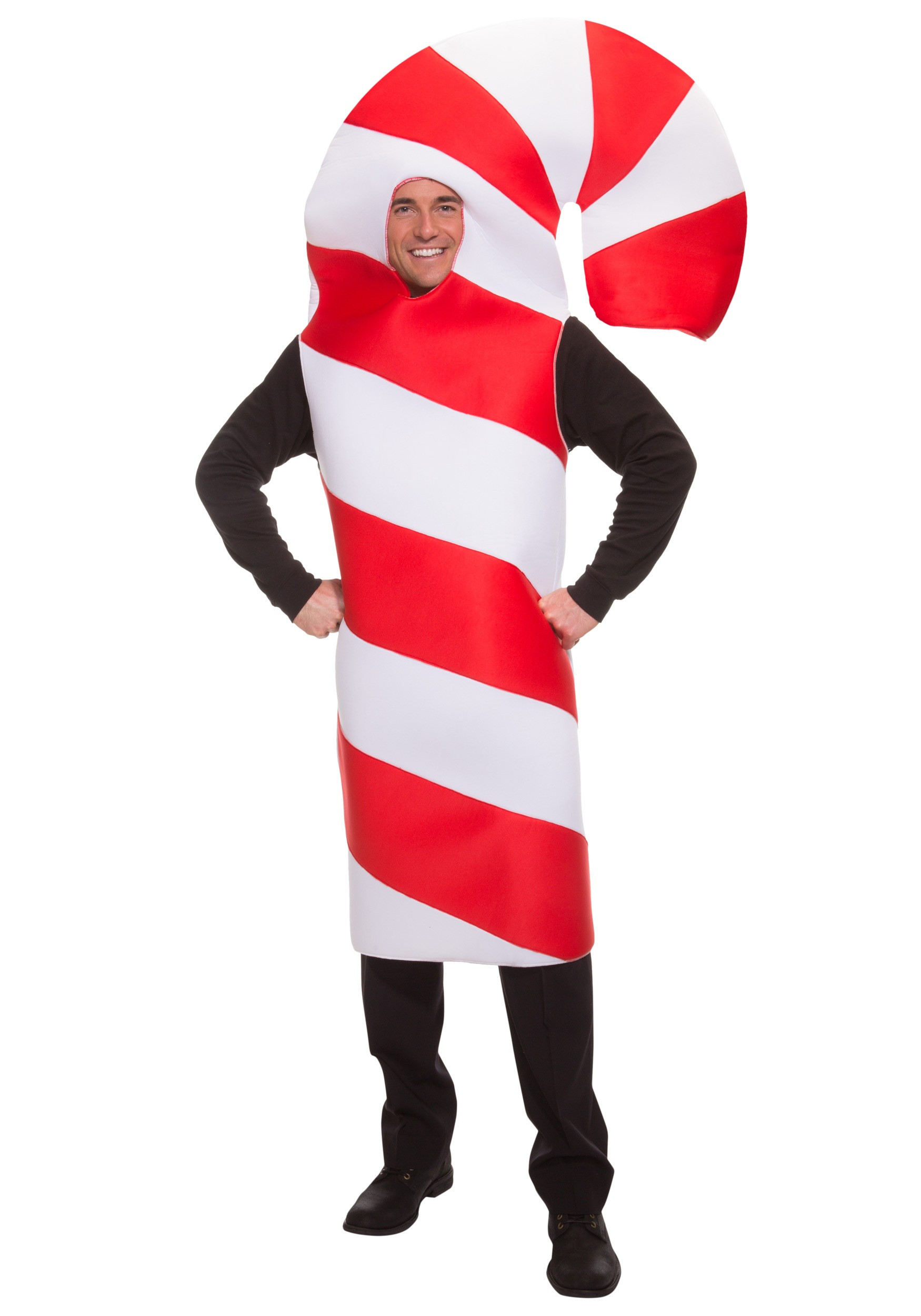 Christmas Candy Cane Costume
 Adult s Mens Christmas Holiday Novelty Candy Cane Suit