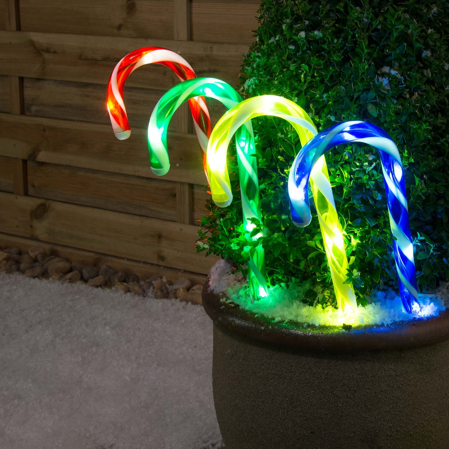 Christmas Candy Cane Lights
 Christmas Candy Cane Pathway Lights Outdoor Garden