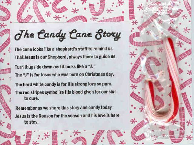 Christmas Candy Canes Story
 Candy Cane Story by Suzanne Everett at Splitcoaststampers