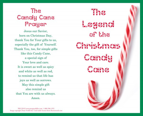 Christmas Candy Canes Story
 The Legend The Christmas Candy Cane – Prospect Hill Co