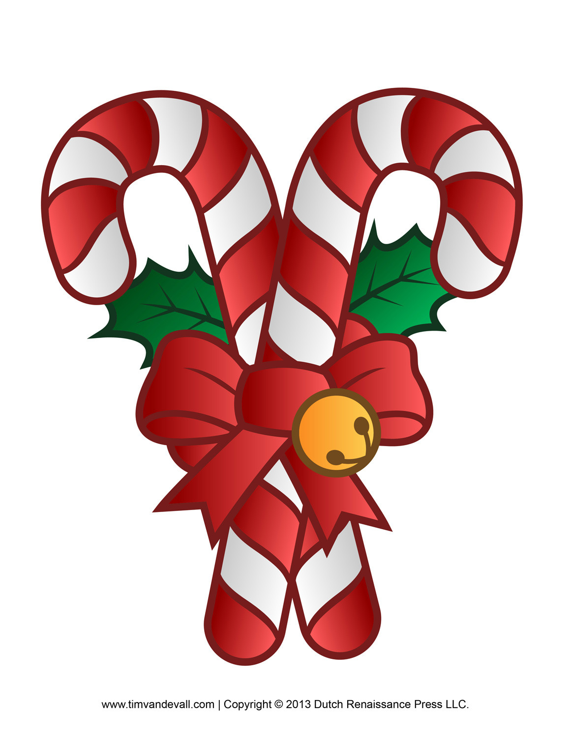 Christmas Candy Clip Art
 Free Candy Cane Template Printables Clip Art & Decorations