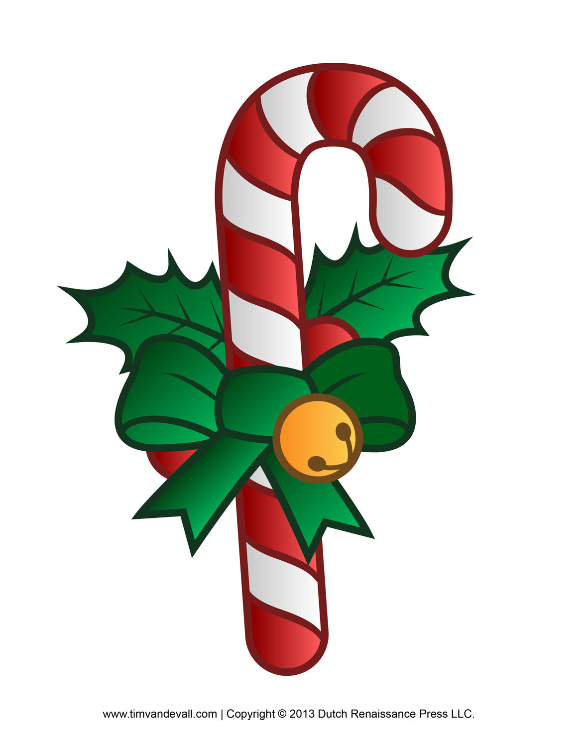 Christmas Candy Clipart
 Free Candy Cane Template Printables Clip Art & Decorations