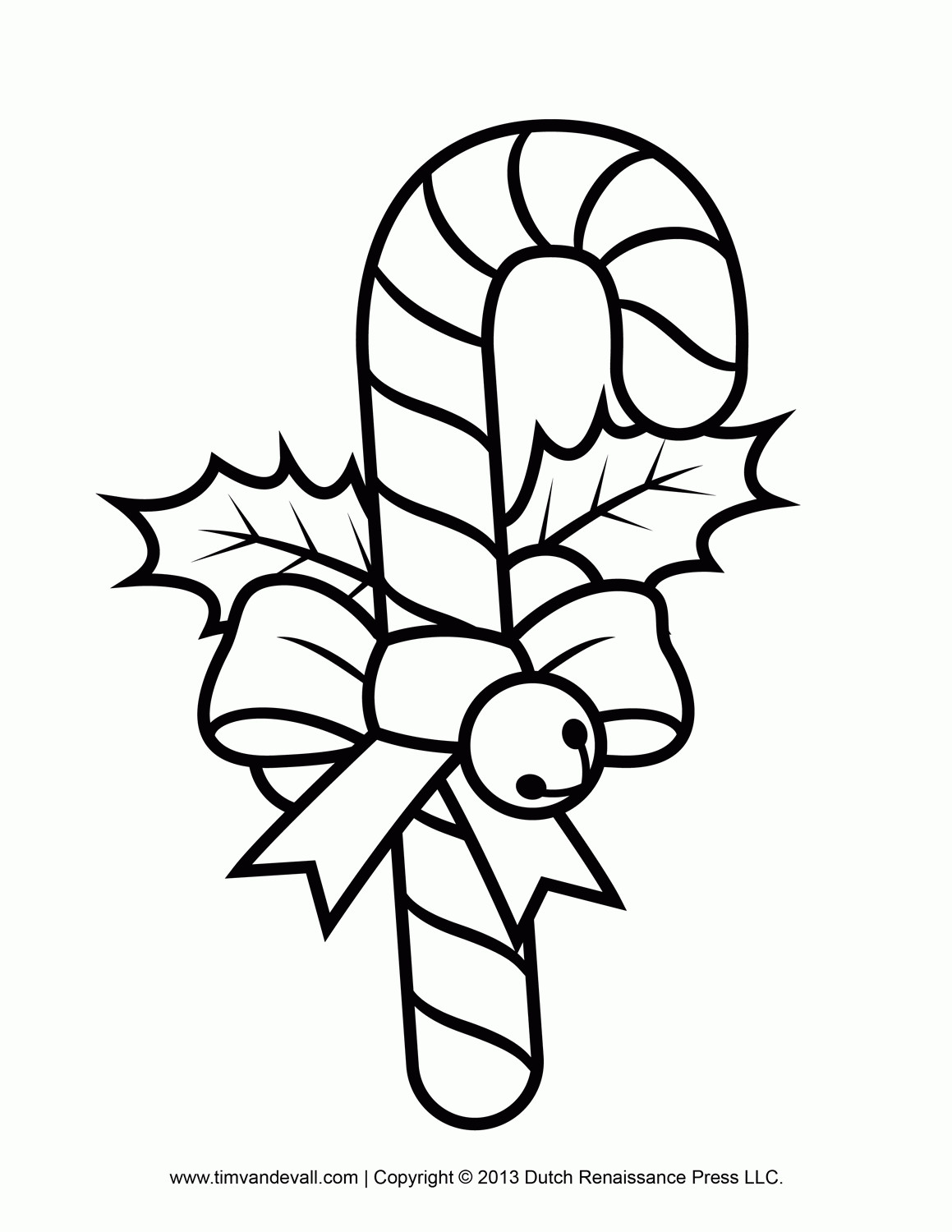Christmas Candy Coloring Pages
 Christmas Candy Canes Coloring Pages Coloring Home