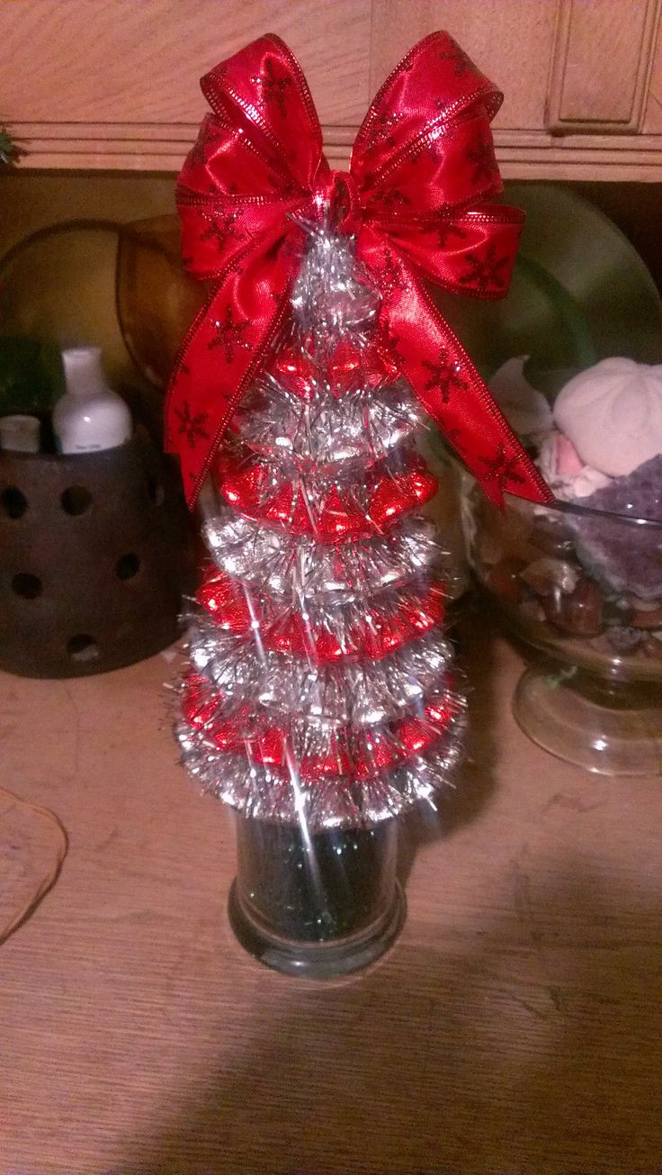 Christmas Candy Crafts
 Best 25 Candy trees ideas on Pinterest