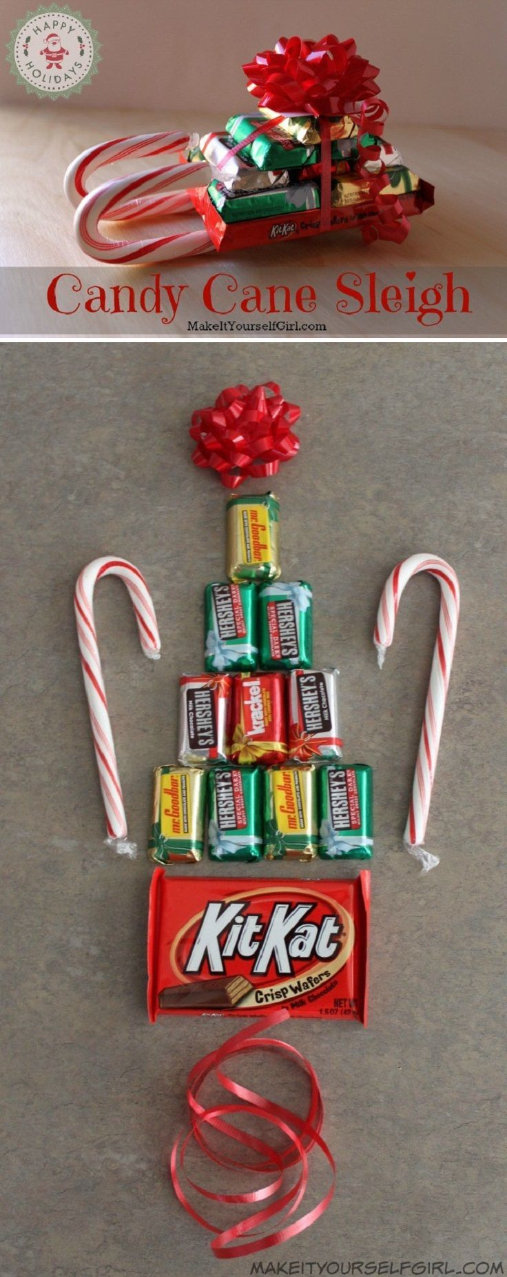 Christmas Candy Crafts
 Best 25 Christmas party favors ideas on Pinterest