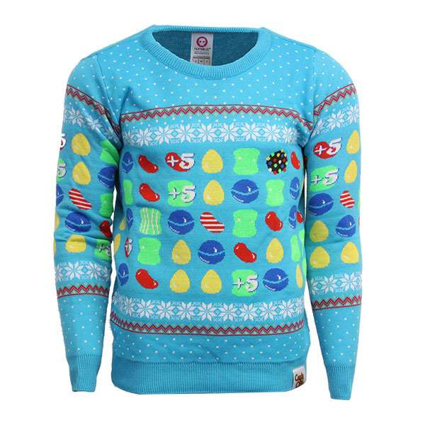 Christmas Candy Crush
 Candy Crush Christmas Jumper Sweater Numskull
