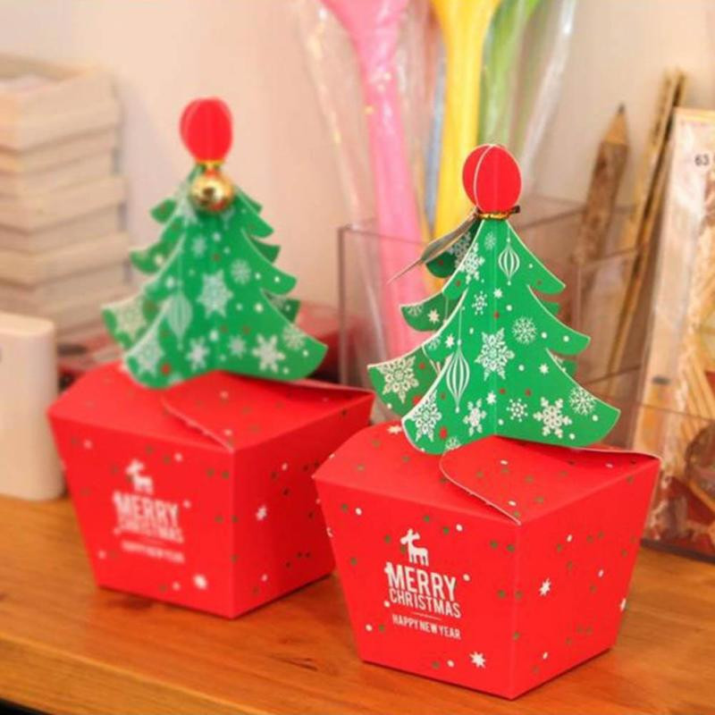 Christmas Candy Gift Box
 Christmas 2017 Paper Gift Box Candy Box Fit Wedding Party