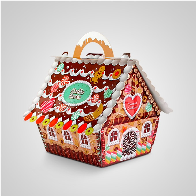 Christmas Candy Gift Box
 Aliexpress Buy 50pcs Small house candy boxes