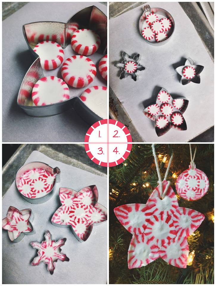 Christmas Candy Ornaments
 First Pinterest Review Making Peppermint Candy Ornaments