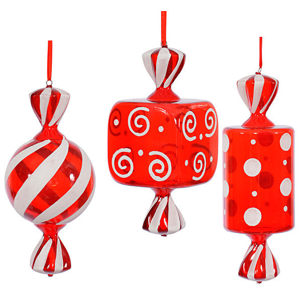 Christmas Candy Ornaments
 Assorted Christmas Candy Ornaments 15 Inch 3