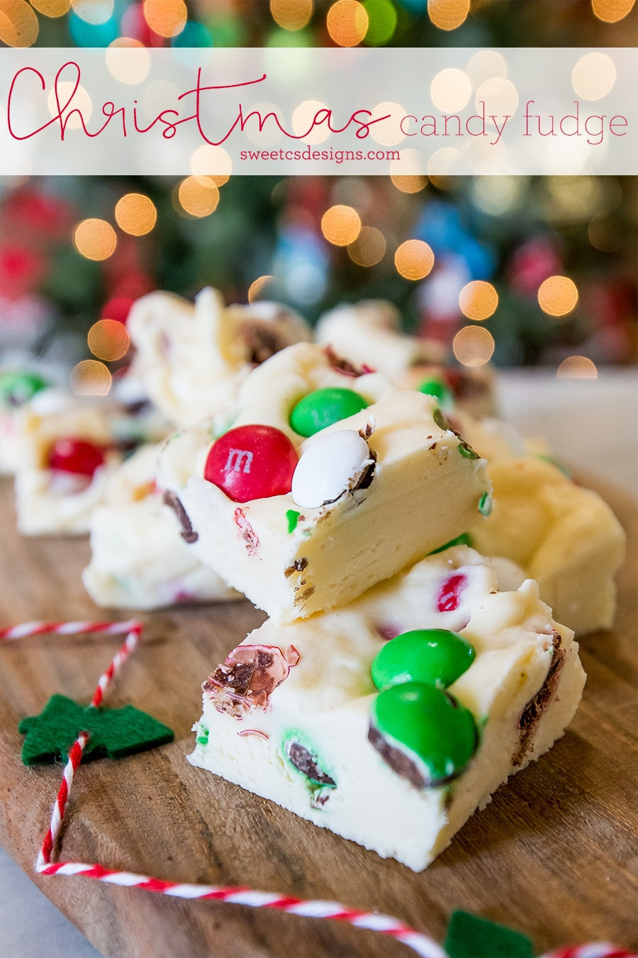 Christmas Candy Recipes For Gifts
 Christmas Candy Cookie Dough Fudge