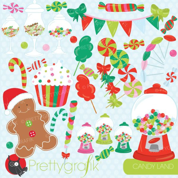 Christmas Candy Sale
 Christmas candy clipart for your holiday sweets decorating