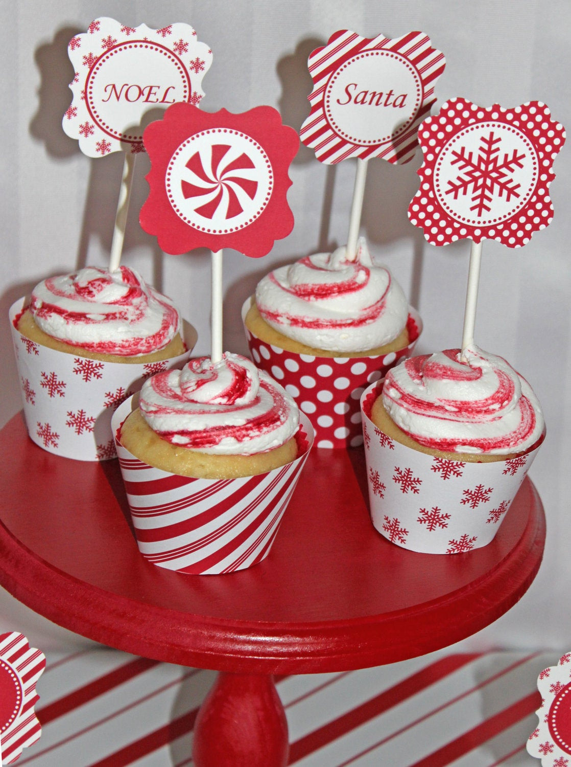 Christmas Candy Sale
 SALE DIY Christmas Holiday candy cane by CupcakeExpress on