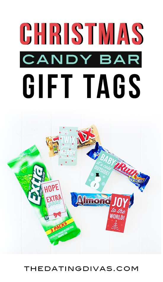 Christmas Candy Saying
 Holiday Candy Bar Gift Tags