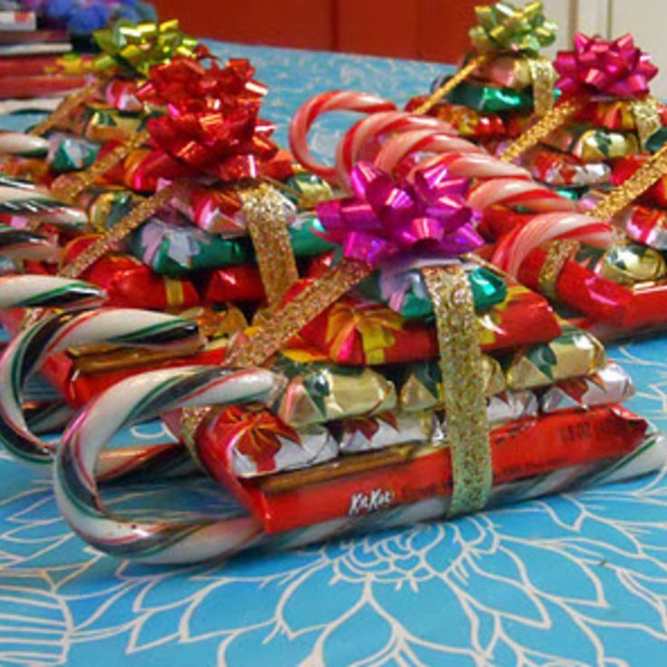 Christmas Candy Sleds
 17 Best ideas about Candy Sleigh on Pinterest