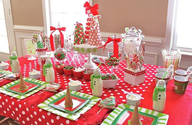 Christmas Candy Table
 Kate Landers Events LLC Children s Parties & Dessert