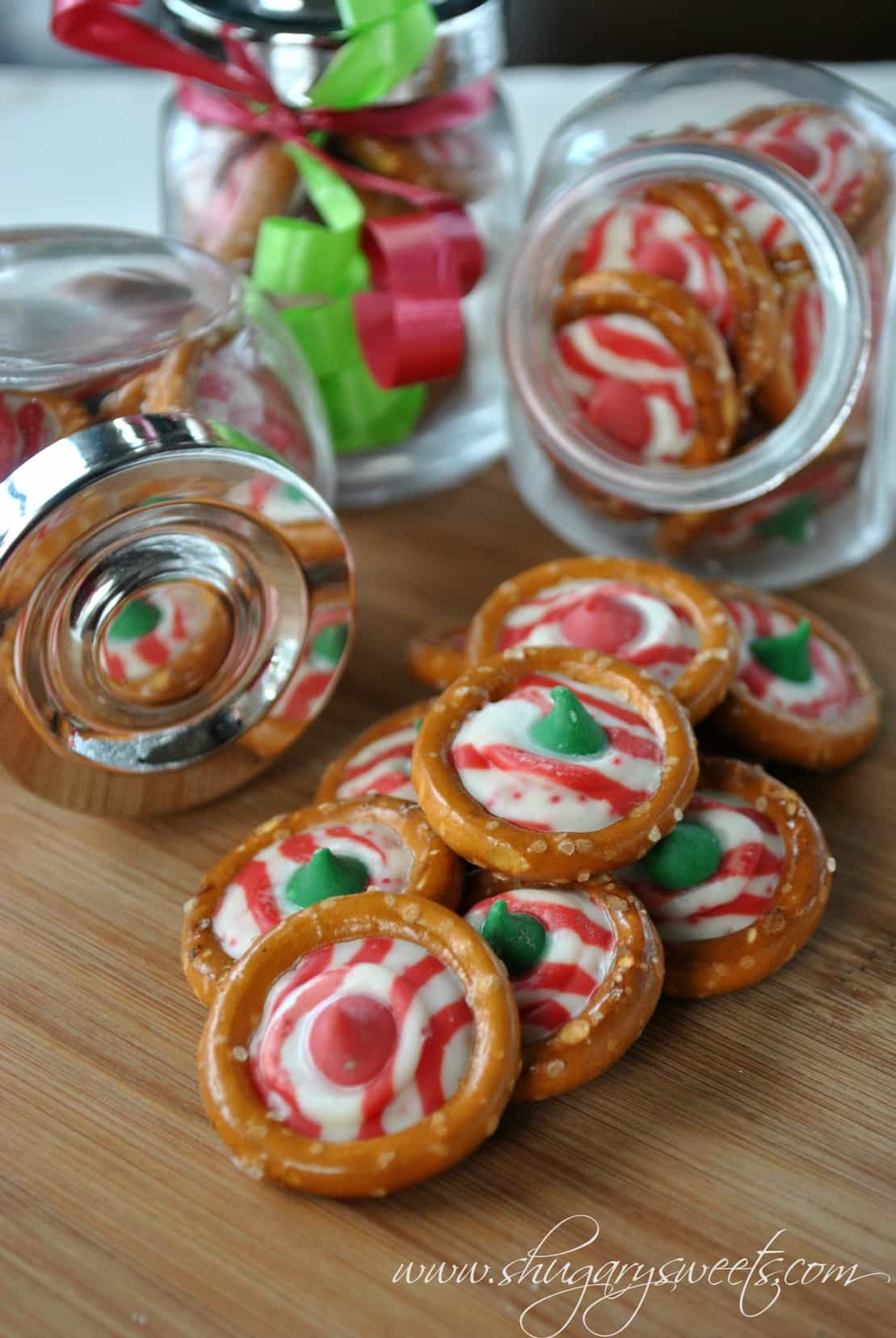 Christmas Candy Treats
 Pretzel Candy Shugary Sweets