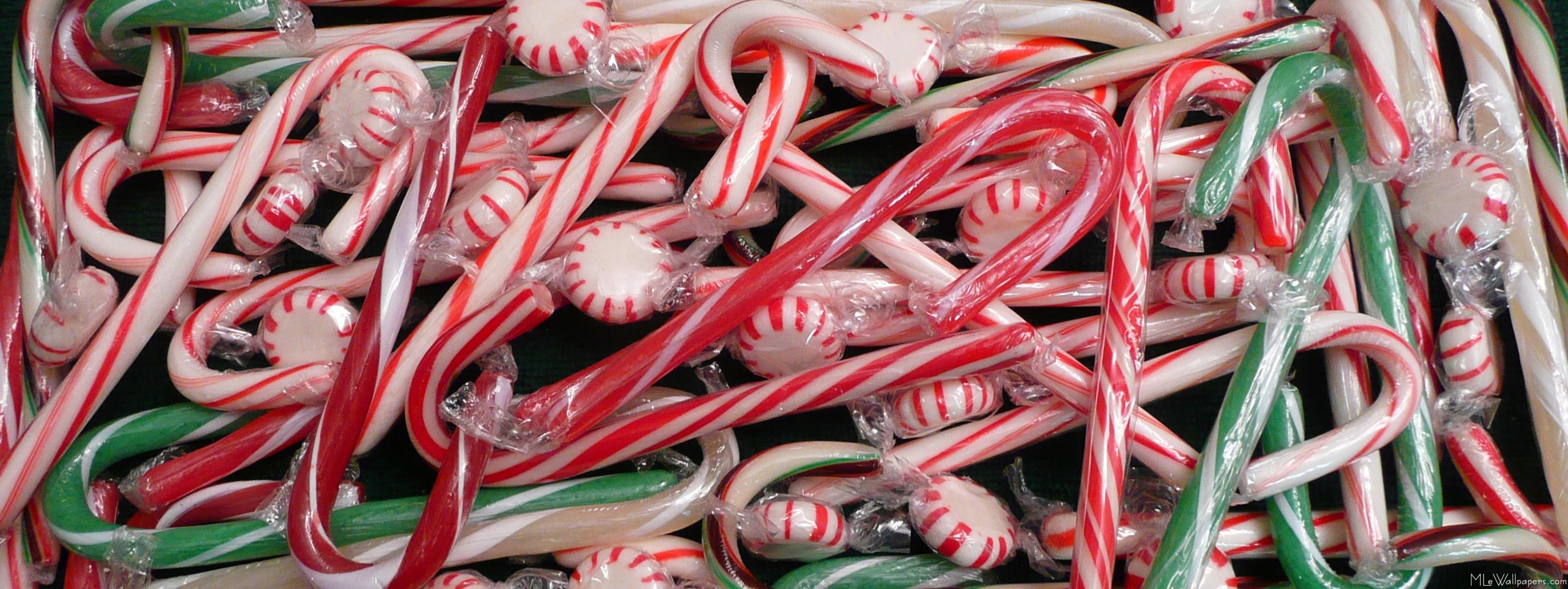 Christmas Candy Wallpaper
 MLeWallpapers Candy Canes and Peppermints