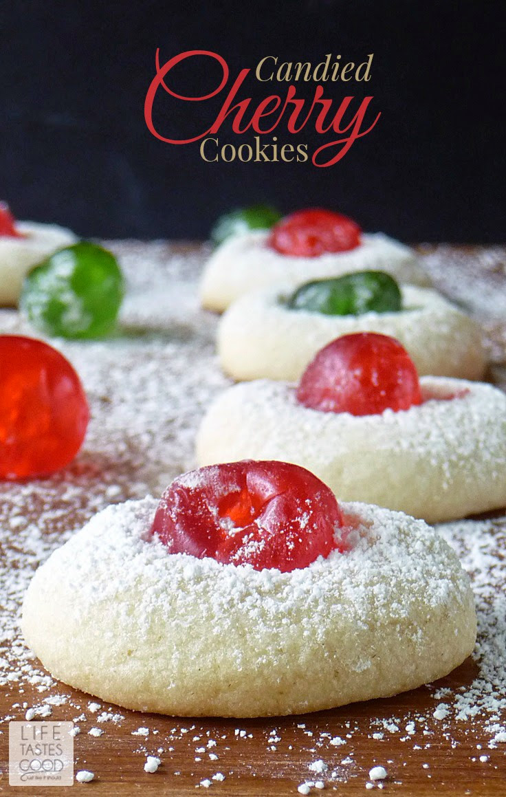 Christmas Cherries Cookies
 Can d Cherry Cookies