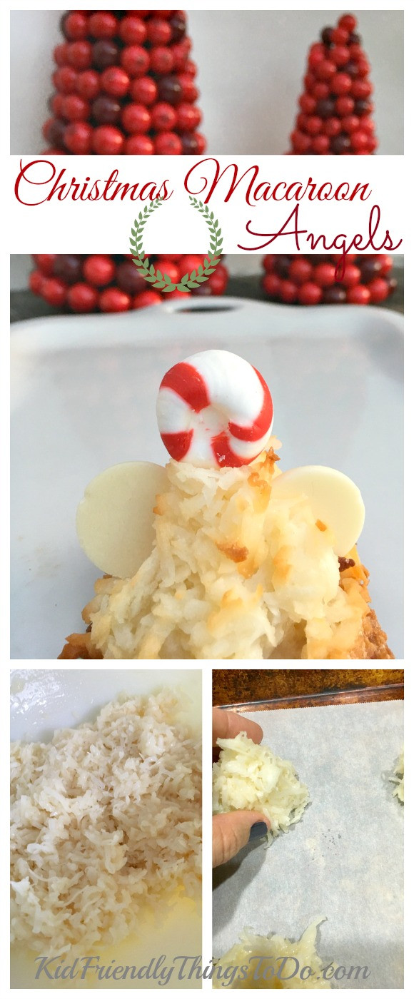 Christmas Coconut Macaroons
 Christmas Macaroon Angels Recipe A Fun Holiday Food