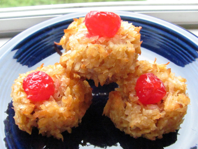 Christmas Coconut Macaroons
 Coconut Macaroons…12 Weeks of Christmas Cookies & Sweets