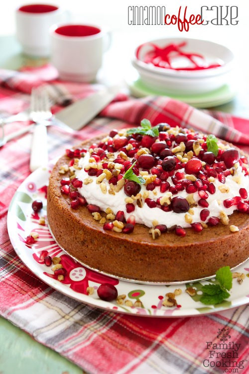 Christmas Coffee Cakes Recipes
 35 Scrumptious and Festive Christmas Cakes