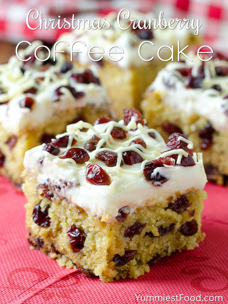 Christmas Coffee Cakes Recipes
 Christmas Cranberry Coffee Cake Recipe from Yummiest