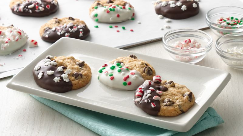 Christmas Cookie And Candy
 Chocolate Chip Christmas Cookies Recipe BettyCrocker