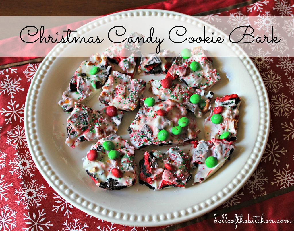 Christmas Cookie And Candy
 Christmas Candy Cookie Bark Belle of the Kitchen