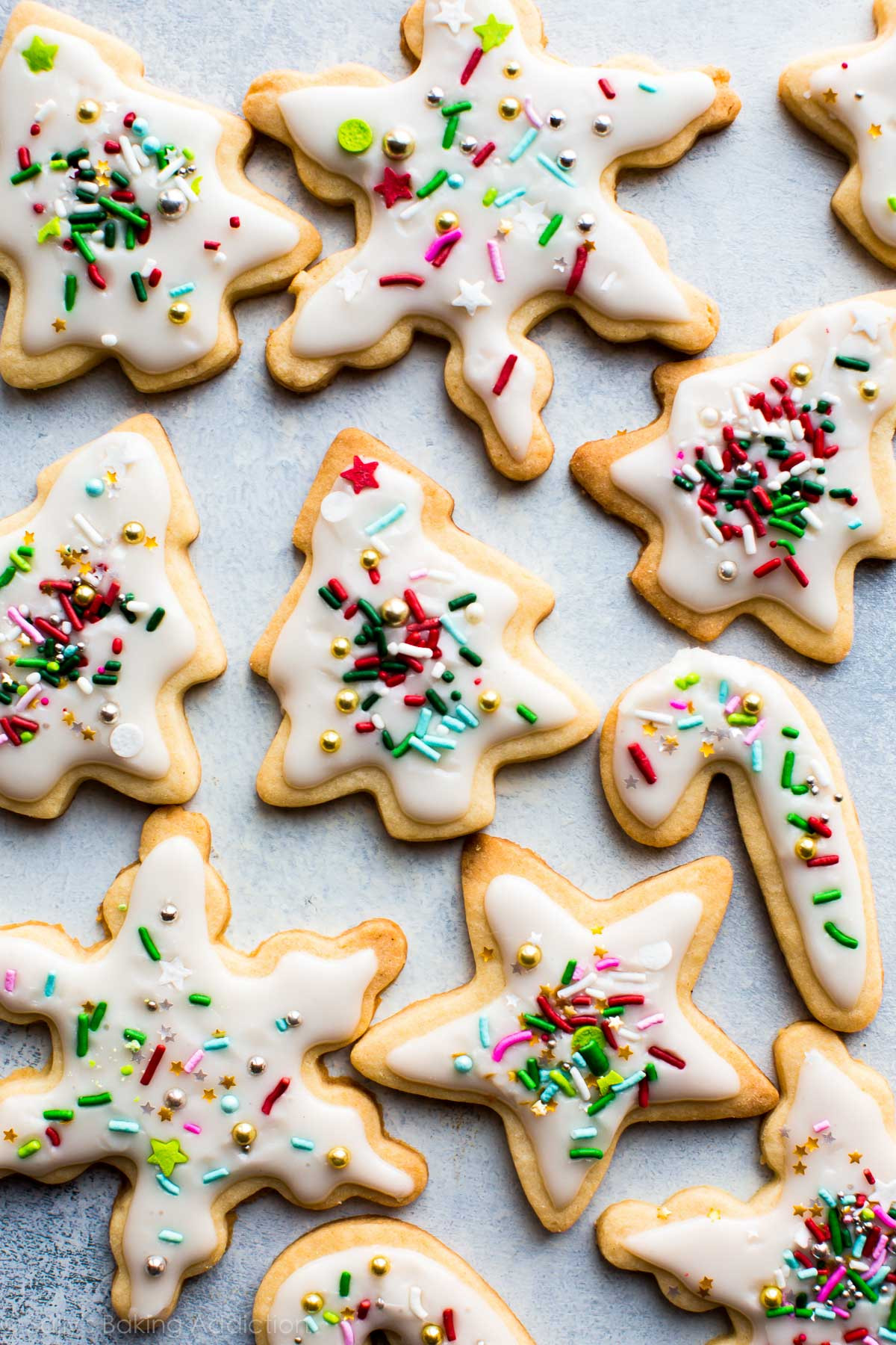Christmas Cookie Icing
 Christmas Sugar Cookies with Easy Icing