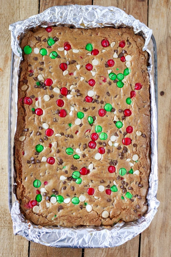 Christmas Cookies And Bars
 M&M S Christmas Cookie Bars No 2 Pencil