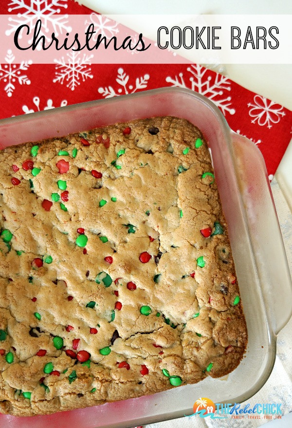Christmas Cookies Bar
 Christmas Cookies Bars Recipe The Rebel Chick