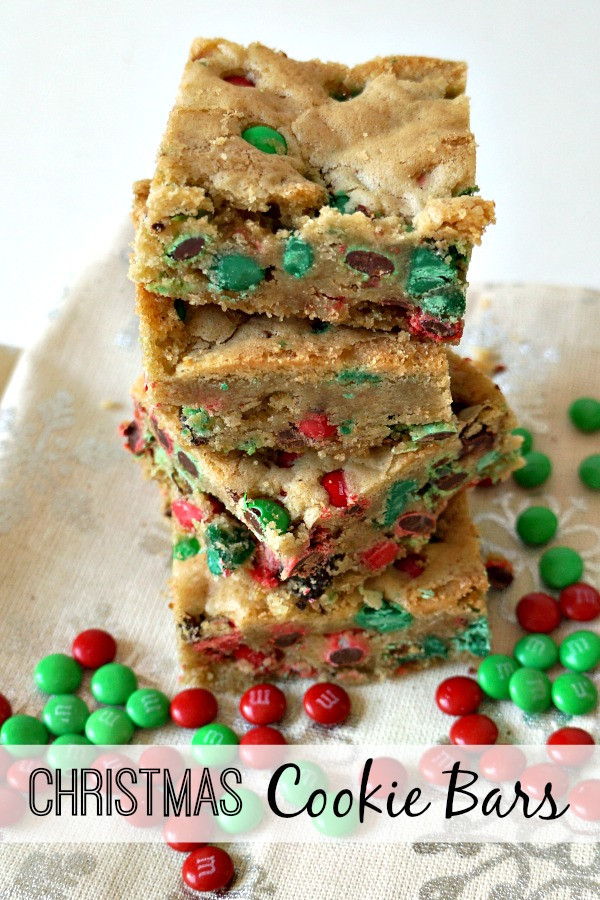 Christmas Cookies Bar
 Christmas Cookies Bars Recipe The Rebel Chick