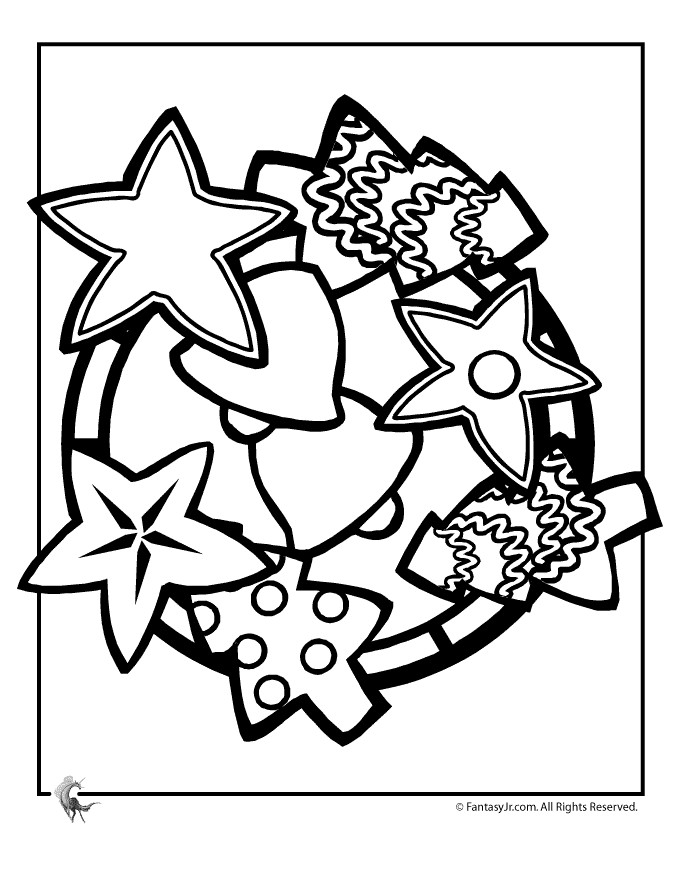 Christmas Cookies Coloring Pages
 Christmas Cookies Coloring Page