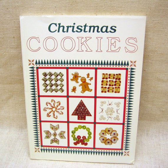 Christmas Cookies Cookbooks
 Vintage Christmas Cookies Cookbook by TommysKitchenstuff