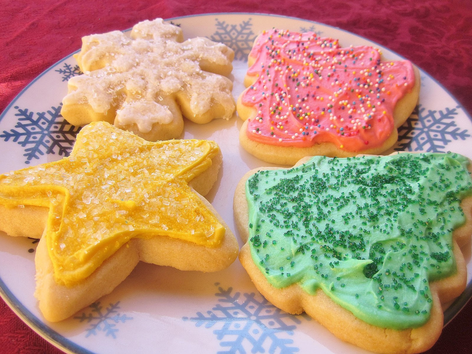 Christmas Cookies Cut Out Recipe
 Dimples & Delights Soft & Thick Cut Out Sugar Cookies