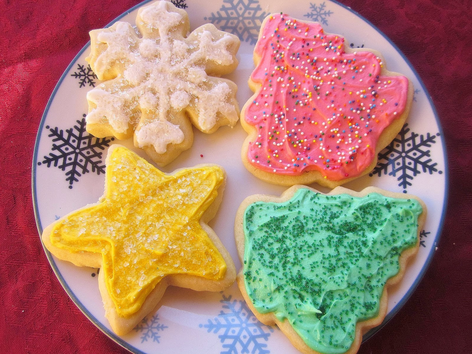 Christmas Cookies Cut Outs Recipes
 Dimples & Delights Soft & Thick Cut Out Sugar Cookies