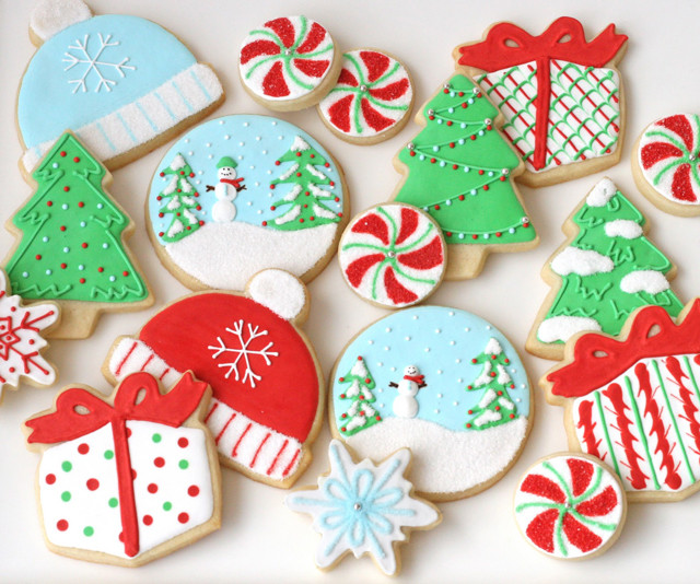 Christmas Cookies Decorated
 Decorated Christmas Cookies – Glorious Treats