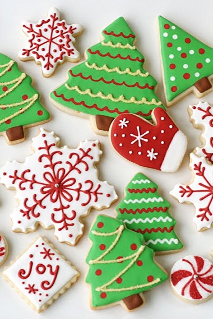 Christmas Cookies Decorating Ideas
 Decorated Christmas Cookies