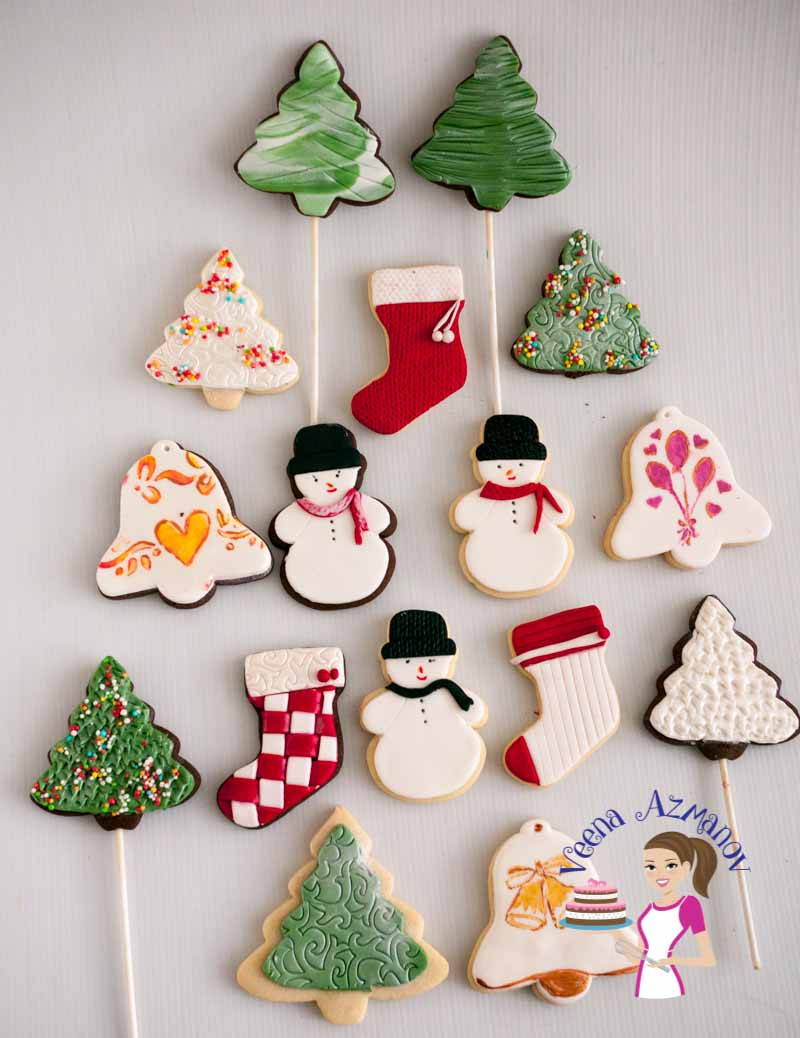 Christmas Cookies Decorating
 Christmas Cookie Decorating with Fondant Tutorial Video