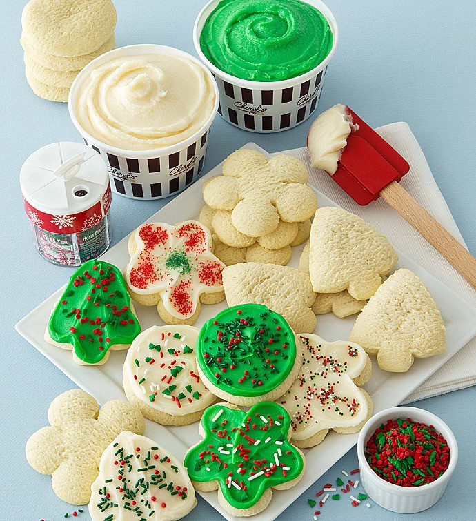 Christmas Cookies Decorating Kit
 Holiday Cut out Cookie Decorating Kit