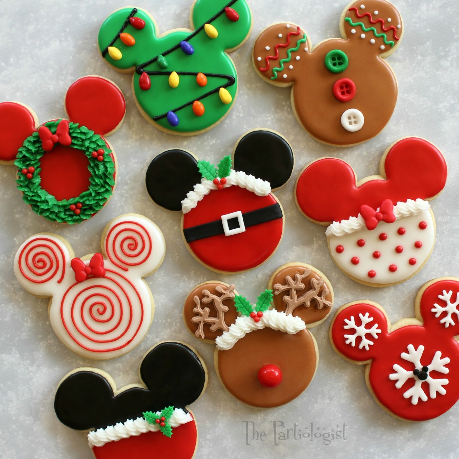Christmas Cookies Ideas
 The Partiologist Disney Themed Christmas Cookies